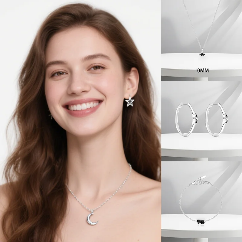 

The Latest Spanish S925 Jewelry Set in 2025, Exquisite and Elegant, A Must-have for Fashionistas, Suitable for High-end Places