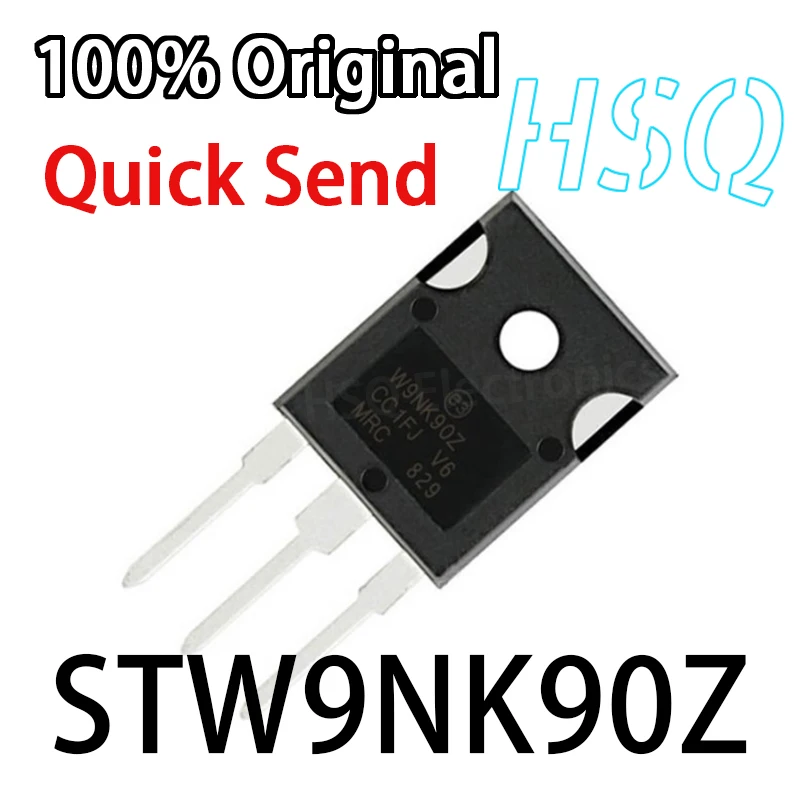 

5PCS New Original STW9NK90Z W9NK90Z W12NK90Z W9NK95Z W15NK90Z TO247 MOS FET N-channel Transistor