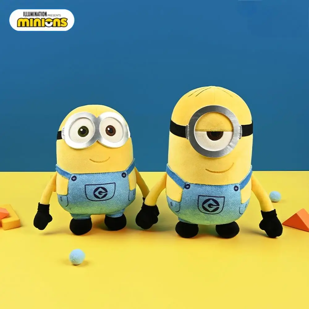 Ich – Einfach Unverbesserlich Kevin Tim Plüschtier Cartoon & süße Puppe Schlüsselanhänger Kinderspielzeug Rucksack Anhänger Geburtstagsgeschenk