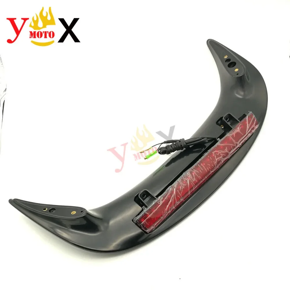 For Honda Goldwing 1800 GL1800 2001-2012 Motorcycle Rear Tail Light Brake Lamp Stop Indicator Trunk Spoiler with LED Red Lens