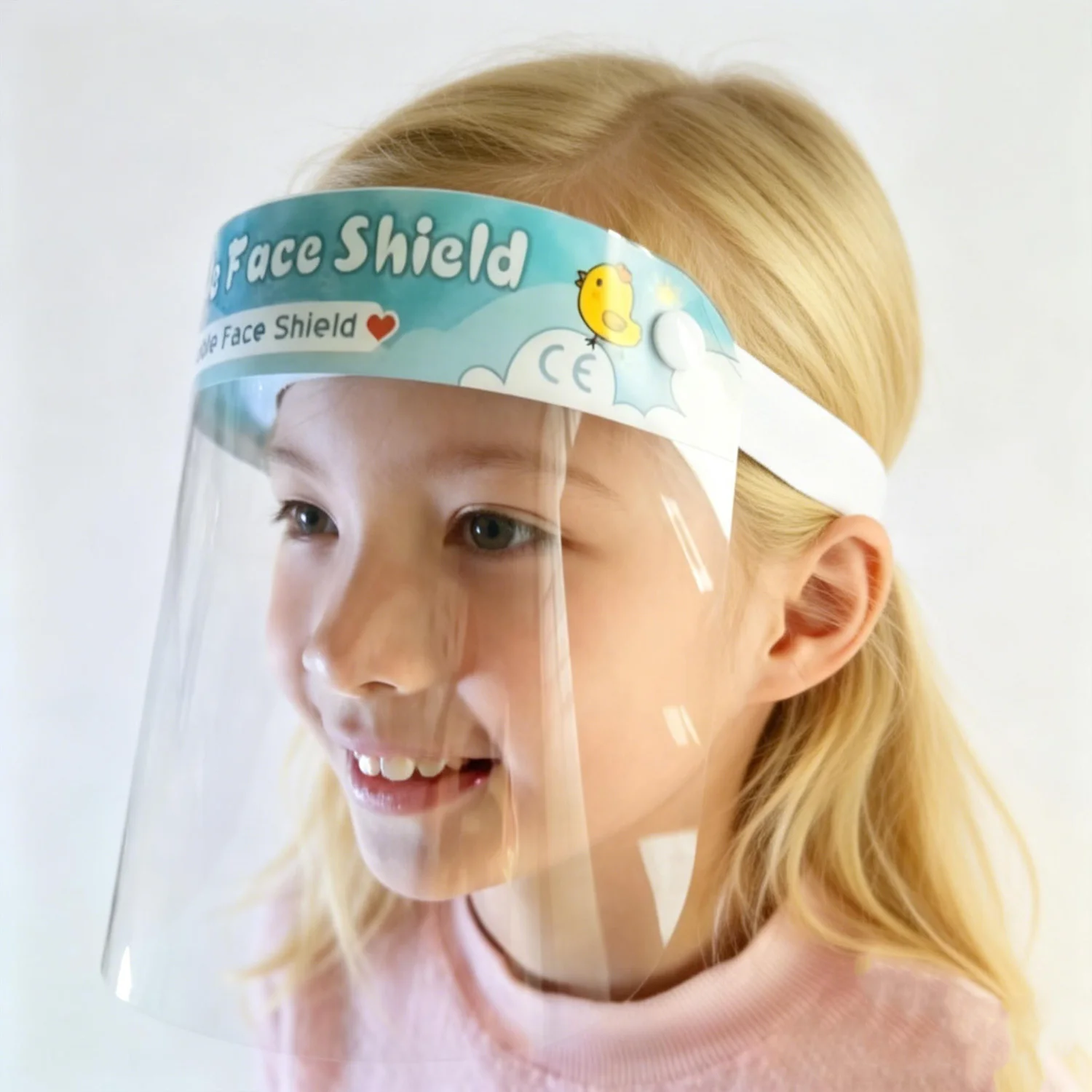 Children Full Face Shield Cover Saliva Splash Proof Kids Protective Mask Dust-proof Safety Shield Tool Protect Eye Clear Mask
