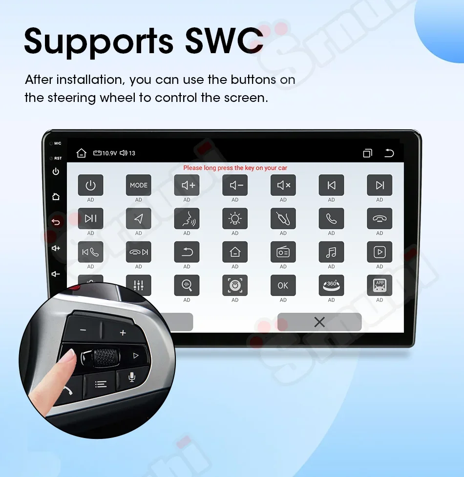Auto Multimedia Für VW Volkswagen POLO 5 2008-2017 Vento Drahtlose Carplay Android Auto Auto Radio stereo DSP 2 Din 4G WIFI QLED – Detail 12