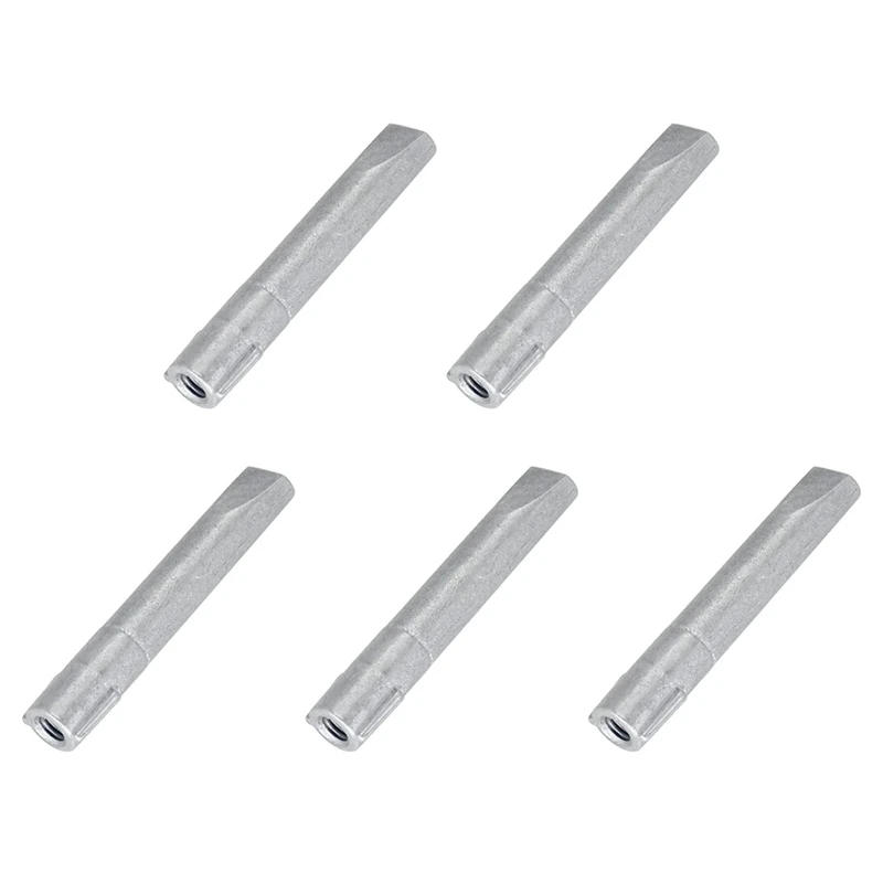 5 ชิ้น Silver Zince Anode สําหรับเครื่องยนต์นอกเรือ Yamaha 50HP-225HP 62Y-11325-00 62Y-11325-01