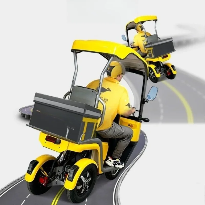 

Tumbler electric tricycle swing car