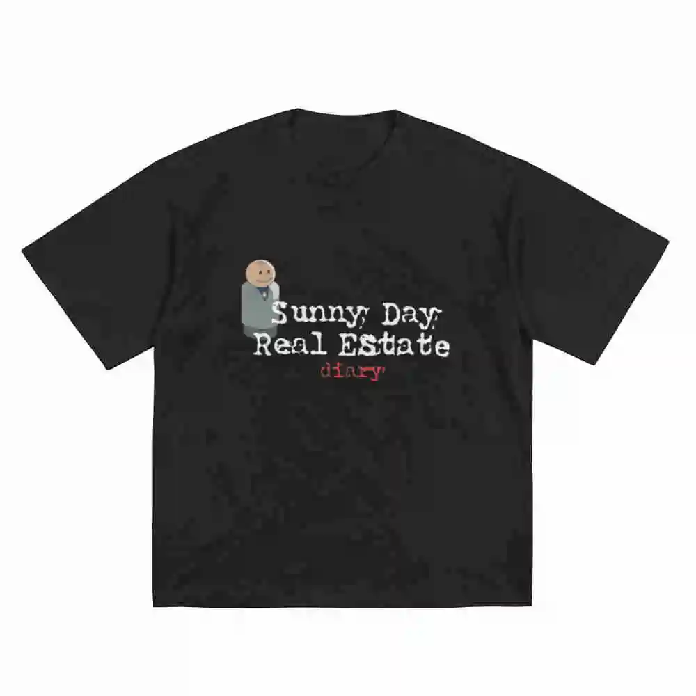 Sunny Day Real Estate Short Sleeve Tee 100% Cotton T-Shirt