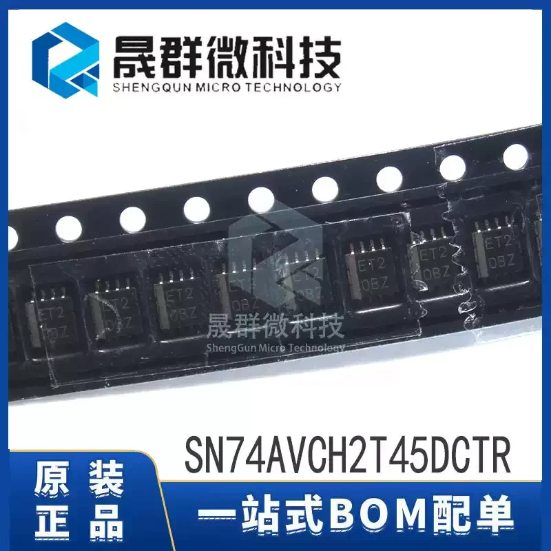 5-30pcs brand new original SN74AVCH2T45DCTR silk screen ET2 SSOP-8 converter/level shifter IC