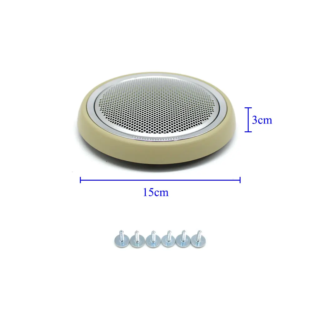 For MINI R55 R56 R57 R58 R59 Interior Accessories Car Front Door Left Right Speaker Cover Grille Replacement 51412753333