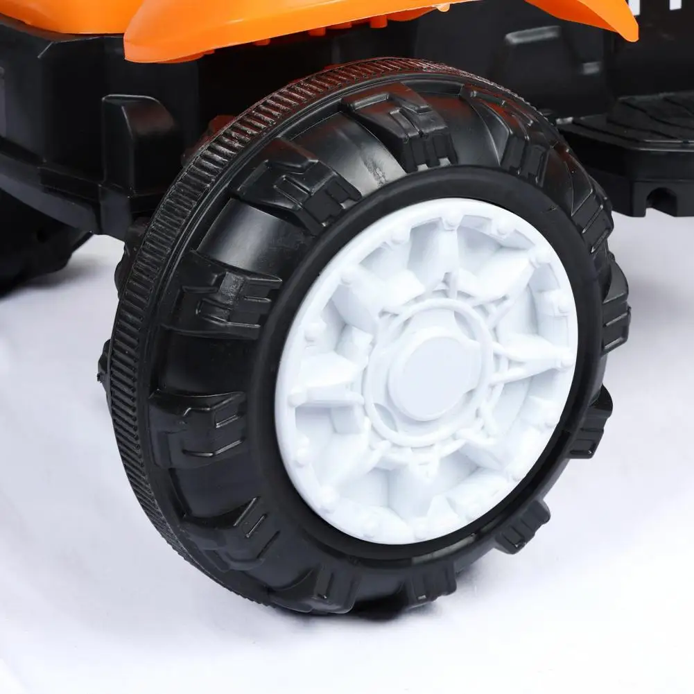 Ride on Excavator, Battery Powered Digger, Forward & Backward, Motor Arm, Music Sounds, Electric Construction Vehicle for Kids