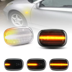 For Toyota Hilux Carina Celica Corolla MR2 RAV4 Prius Picnic Yaris Lexus GS300 RX LED Side Marker Lamp Fender Turn Signal Lights