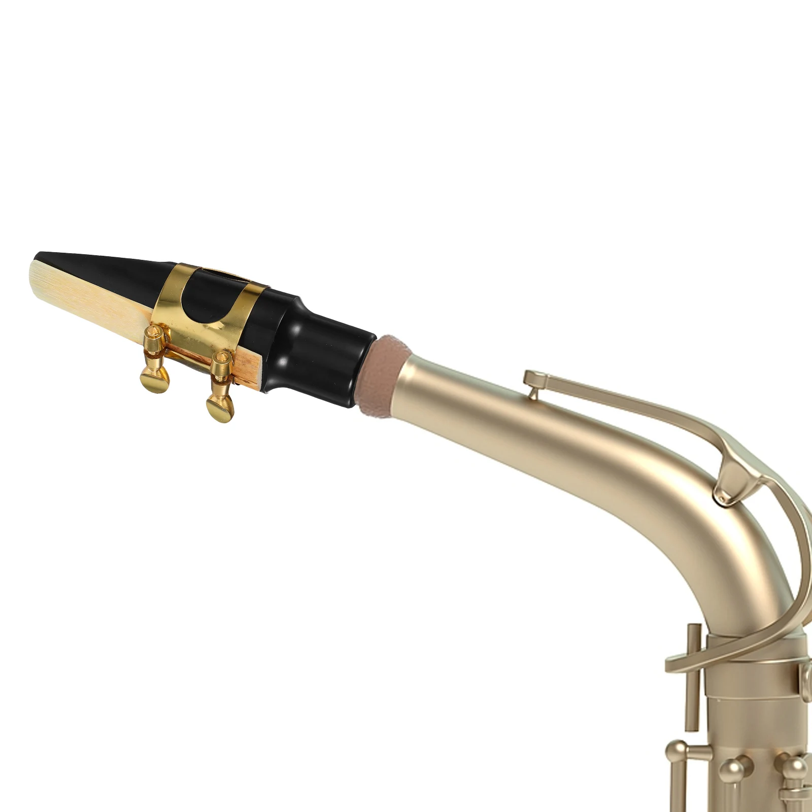 

Saxophone Mouthpiece Alto Brass Kit Abs Accessories Replacement Parts Durable Construction Jazz Compatibility Tonal Performance