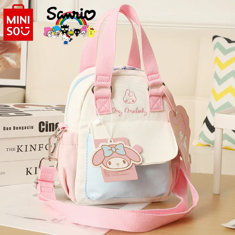 Sanrio New Women's Handbag Fashion High Quality Women's Crossbody Bag Small Fresh Large Capacity Multi Functional Storage Bag