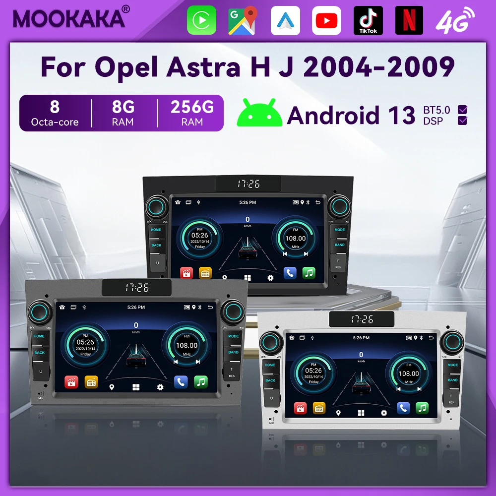 Mookaka Car Android Radio Multimedia For Opel Vauxhall Astra H G J Antara vectra c b Vivaro Signum Astra H corsa c d zafira b