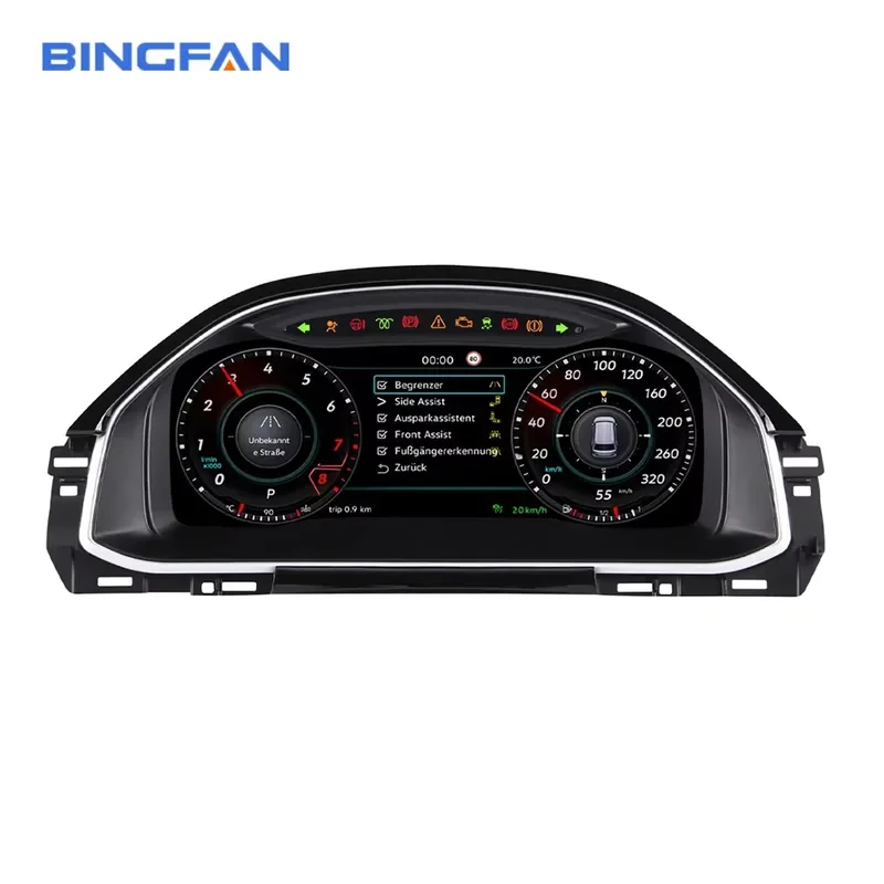 2026 Hot Sale Bora 12.3 Inch LCD Digital Instrument Cluster Full Screen Car Dashboard Speedometer