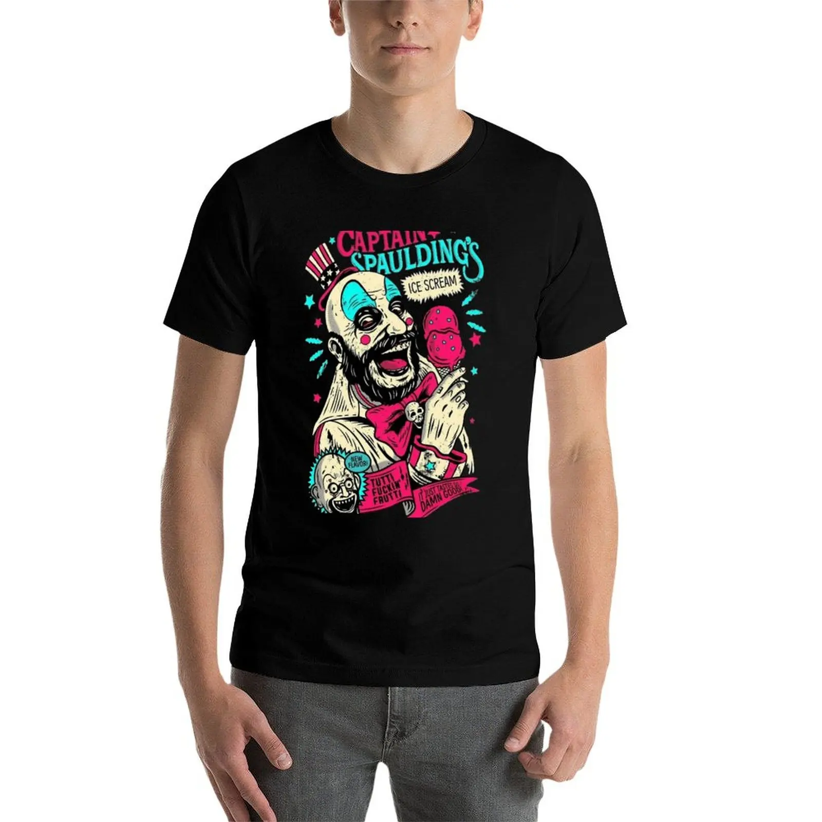 Captain Spaulding Hous T-Shirt custom t-shirts Man t-shirt men tshirt
