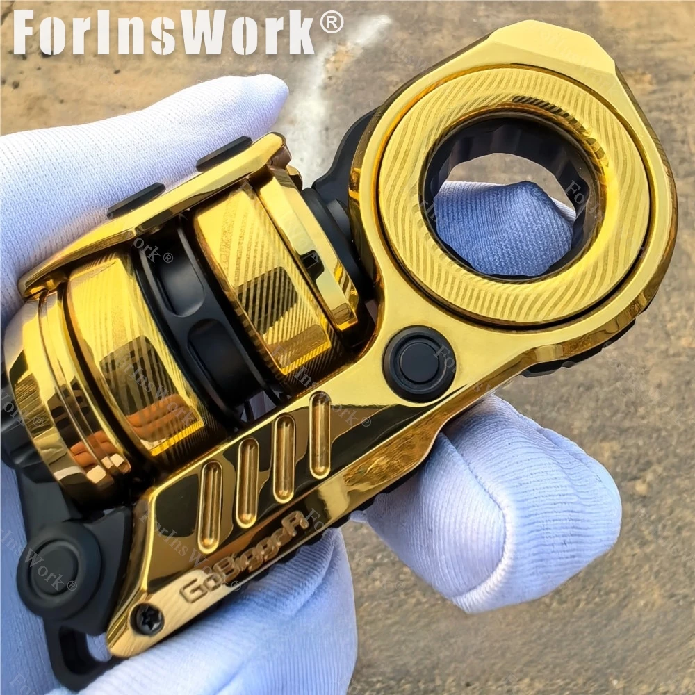 GoBiggeR Aurora Superconducting Accessories Push Slider Multi-functional Composite Toys EDC Slider Fidget Toy