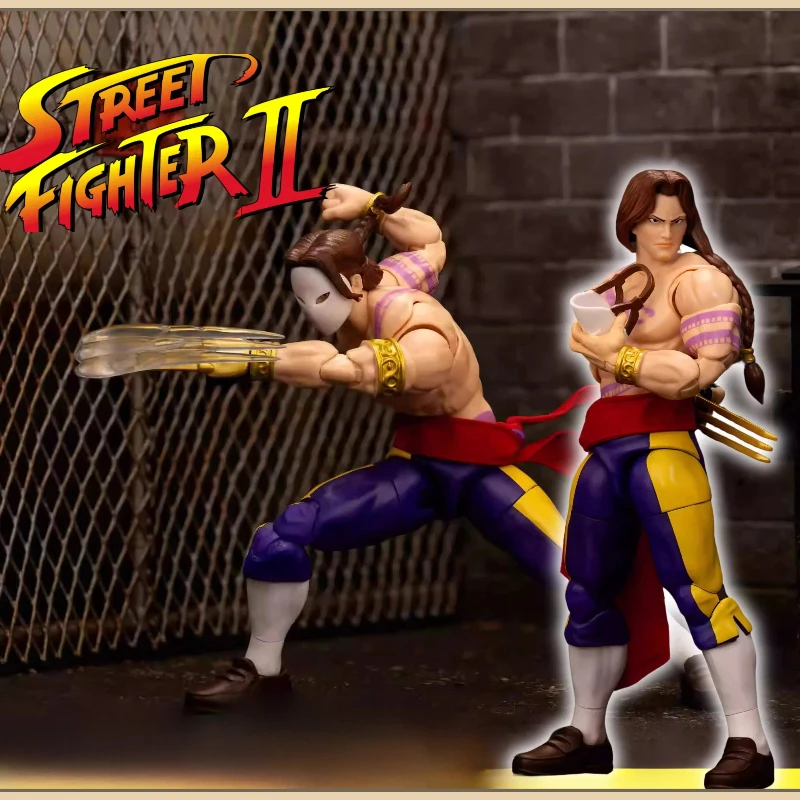 

In Stock Original Jada Street Fighter Vega The Final Challengera Action Figures Balrog Anime Figure Model Doll Toys Kids Gift