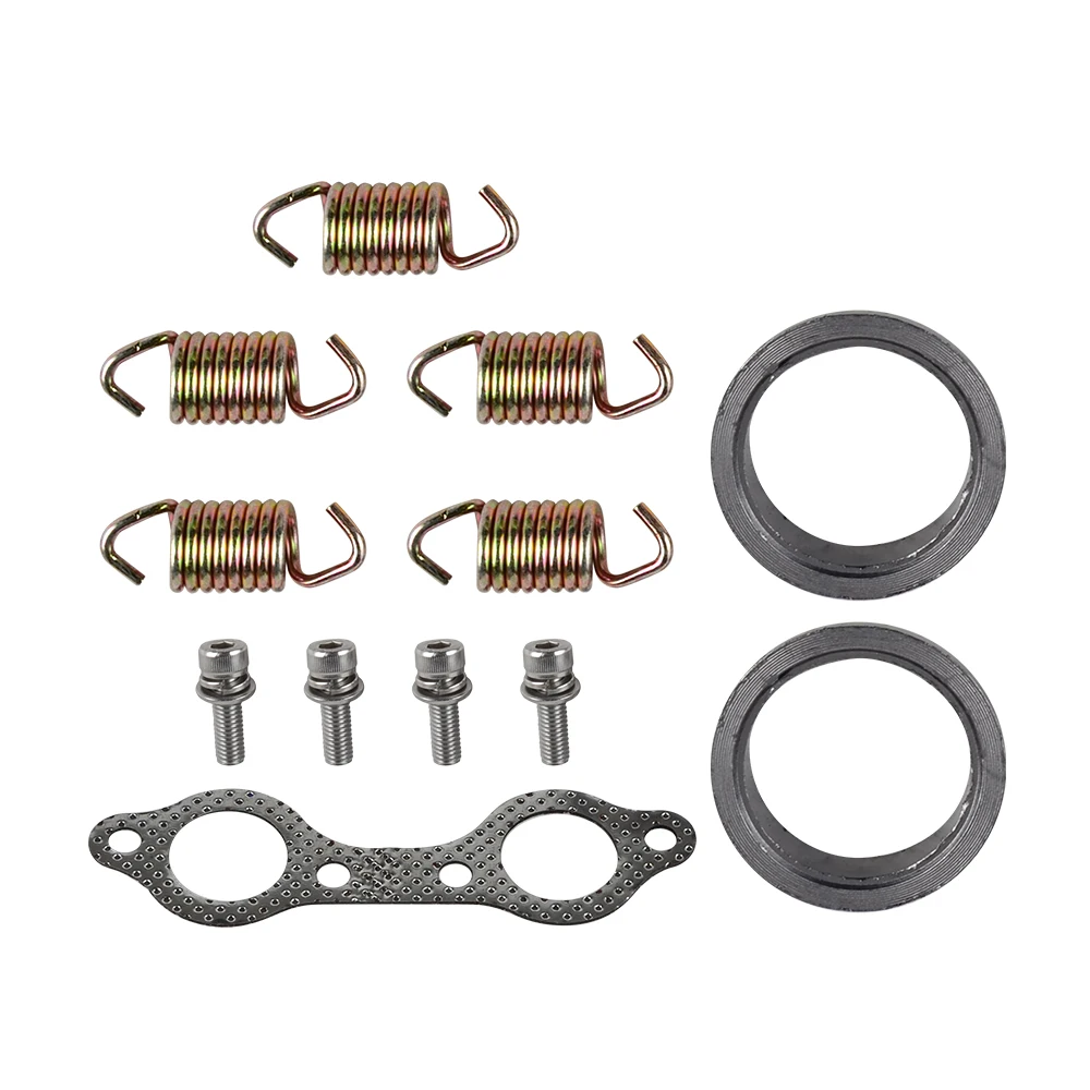 NICECNC Pipe Manifold Gasket Inlet Outlet Gaskets Springs Bolt For Polaris Sportman 600 700 2002-2007 5811511 3610047