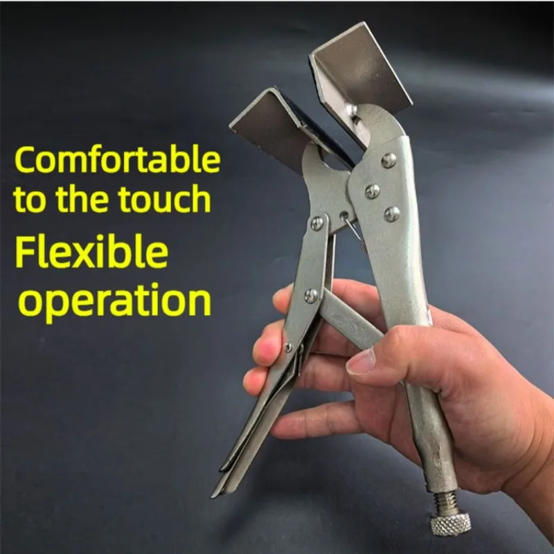 Labor-saving Canvas Stretching Pliers Locking Clamp Wide Jaw Pulling Tool Vinyl Banner Sign Frame Screen Printing Tensioning