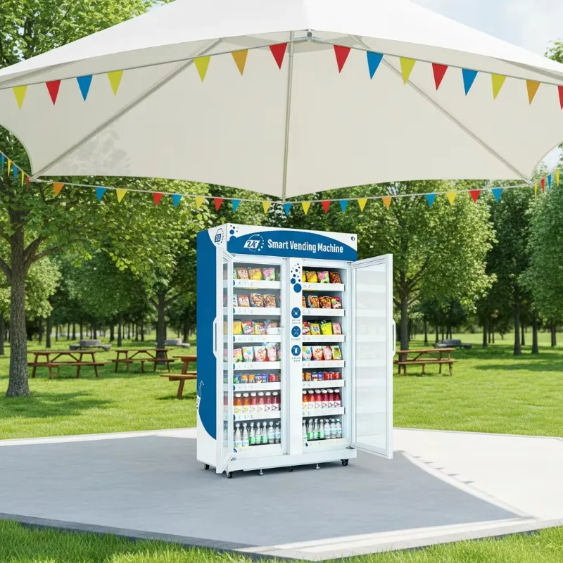 Commercial Smart Snack Beverage Vending Machine Retail Automation Equipment System