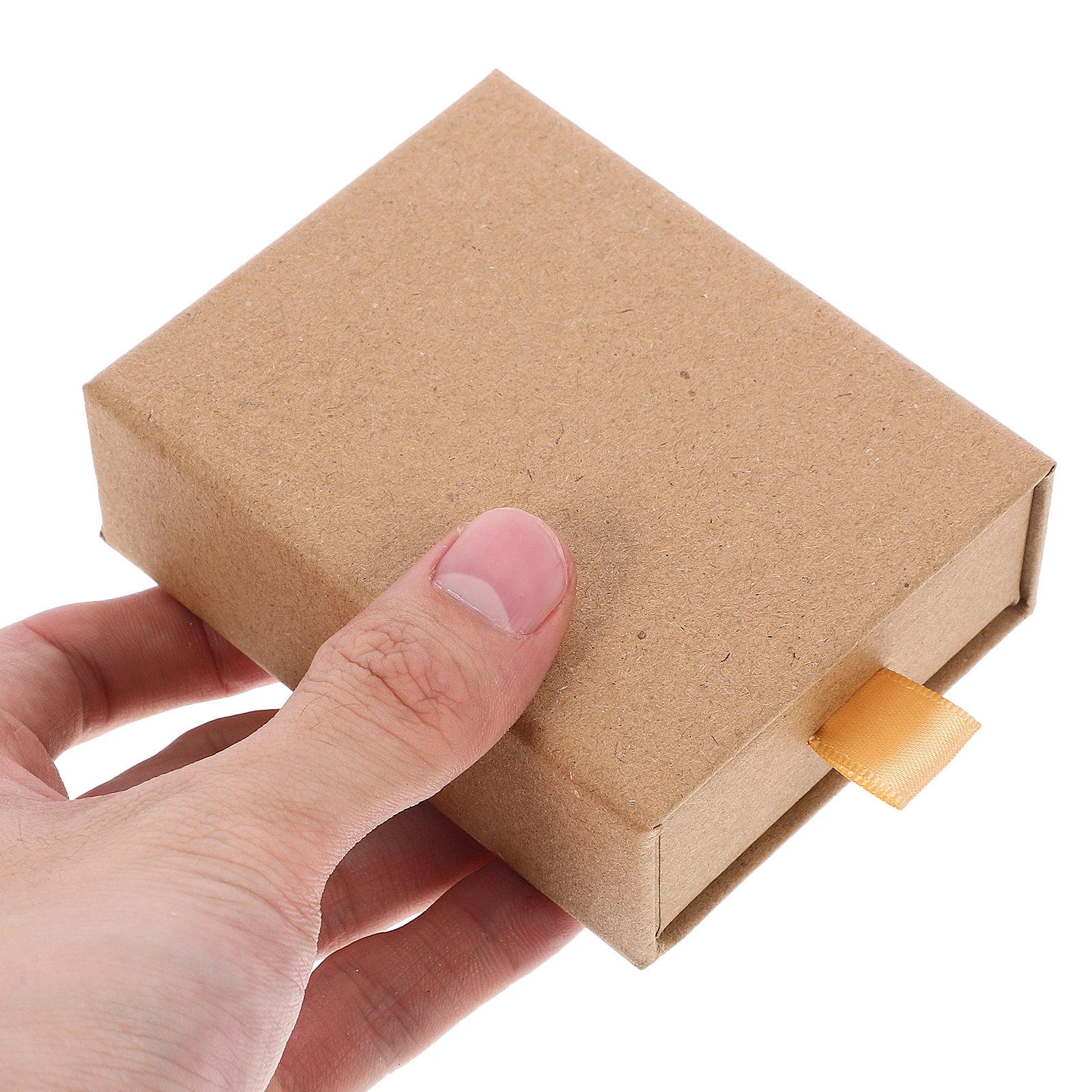 

2Pcs Ear Stud Earrings Packaging Box 9x7x3cm Jewelry Storage Case For Necklace Bracelet Ring Gifts Small Decorative Box