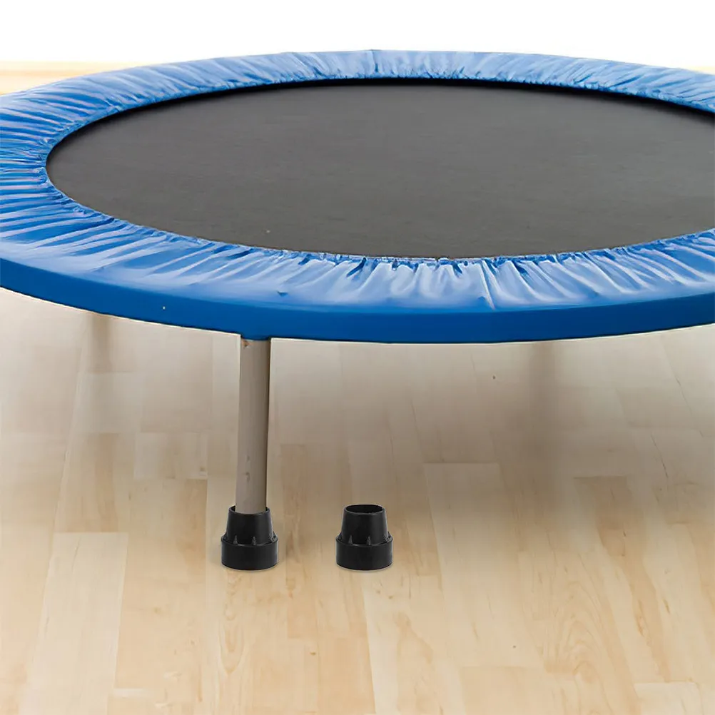 

12 шт. резиновых наконечников для ножек батута, противоскользящие, для защиты ножек батута, обеспечивают стабильность, аксессуары для безопасности