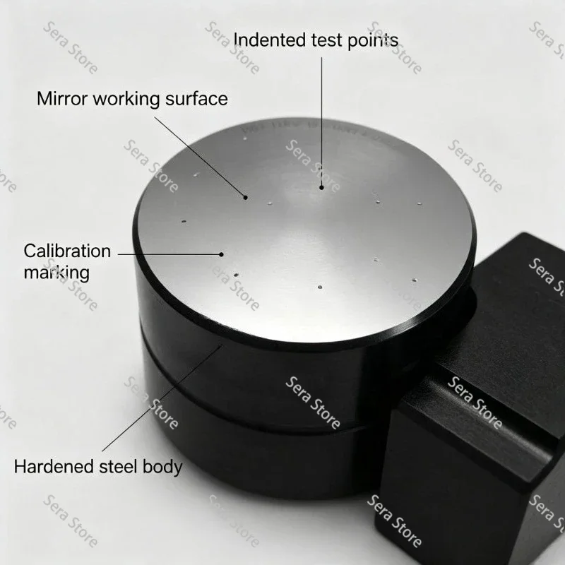 HLD HLG Standard Hardness Block Calibration Test Block for Metal Forging Casting Hardness Tester Calibrating