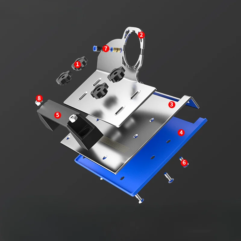 Angle Grinder Stand for Tile 45° Chamfer Cutting100 Type Universal 45° Tile Chamfering Tool Bevel Plate Bevel Chamfer Bracket