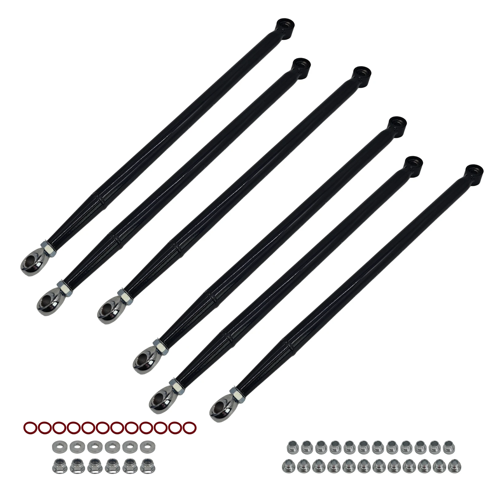 Front Radius Arm Set, Steel, Black, 72 Inches 706002136,706002099,706002139,706002307 For BRP CAM* AM Maverick X3 2017-2021
