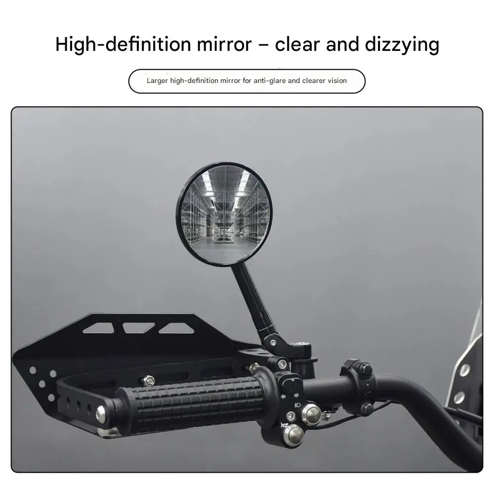 For Honda CL300, retro round mirror mount, wide-angle, high-definition rearview mirror with a wide field of view.