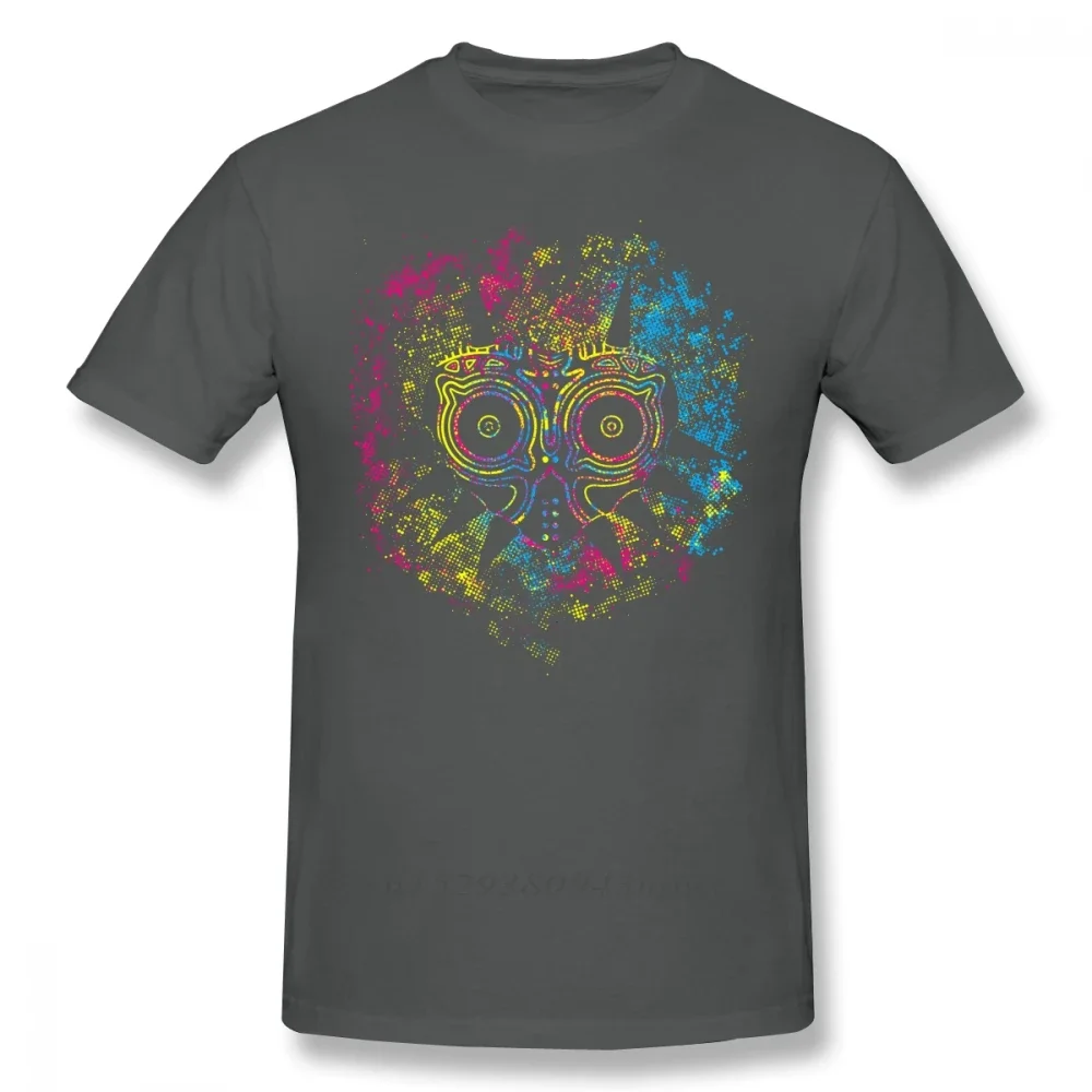 Majoras Mask T Shirt Majoras Mask T-Shirt Short-Sleeve Beach Tee Shirt Male Printed Awesome 100% Cotton Tshirt