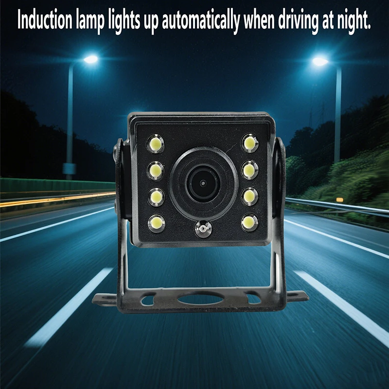 HD car reversing camera car 12-24V bus night vision waterproof reversing camera monitoring waterproof sunscreen CCD image 3
