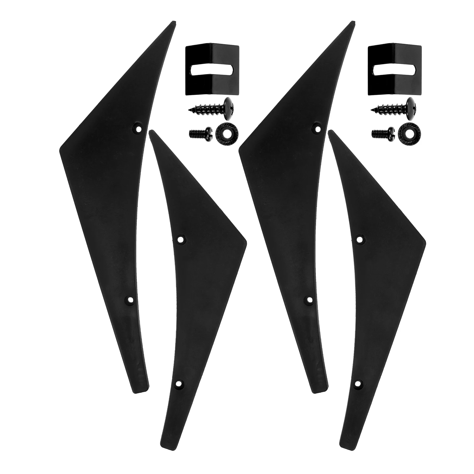 

Car Rear Tail Spoiler Decor Durable Plastic Vehicle Exterior Decoration Universal Fit For Most Cars Car Tail Strip