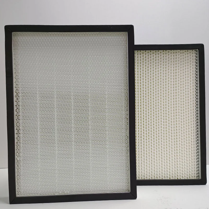 تخصيص H13 H14 منقي هواء لوحة محمولة فلتر الهواء فلتر HEPA مرشحات الهواء الصناعية الغبار #6