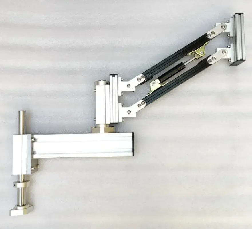 Aluminum Alloy Parallel Cantilever Bracket Vertical Universal Joint For Pneumatic Electric Tapping Machine
