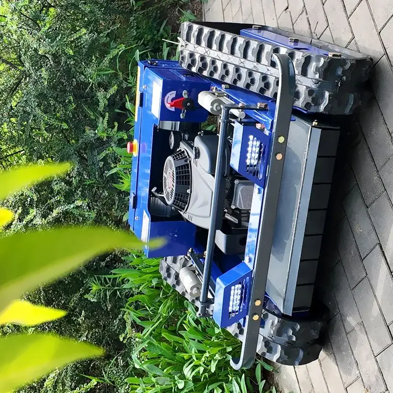 Customized New Small Remote-controlled Lawn Mowers Can Be Started with Electricity, and the Color Can Be