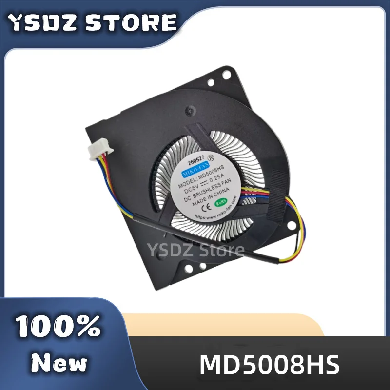 100%New CPU Cooling Fan MD5008HS RTDPART DC5V 0.2A 4 Wire Laptop Cooler Fan in stock Fast Shipping