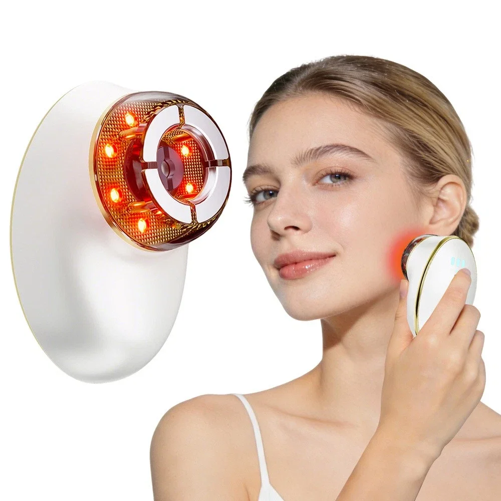 

Профессиональный косметический прибор ZJZK: 7-цветная LED-фотонная терапия, EMS-лифтинг лица, очищение пор, вакуумный массажер, антивозрастной эффект