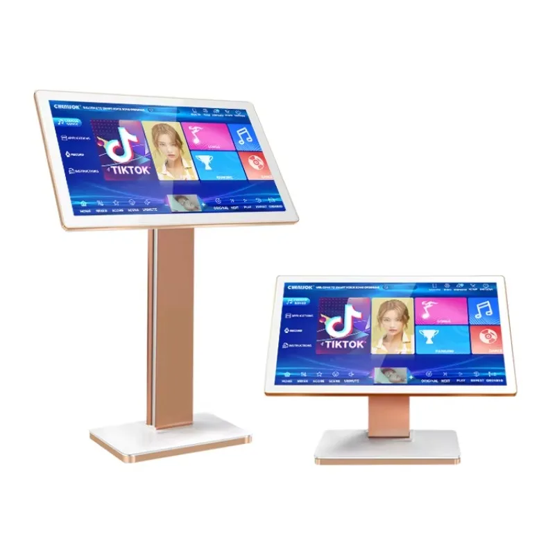 

White KTV Magic Sing Karaoke Player Made in China for Use High Quality Karaoke Entertainment System