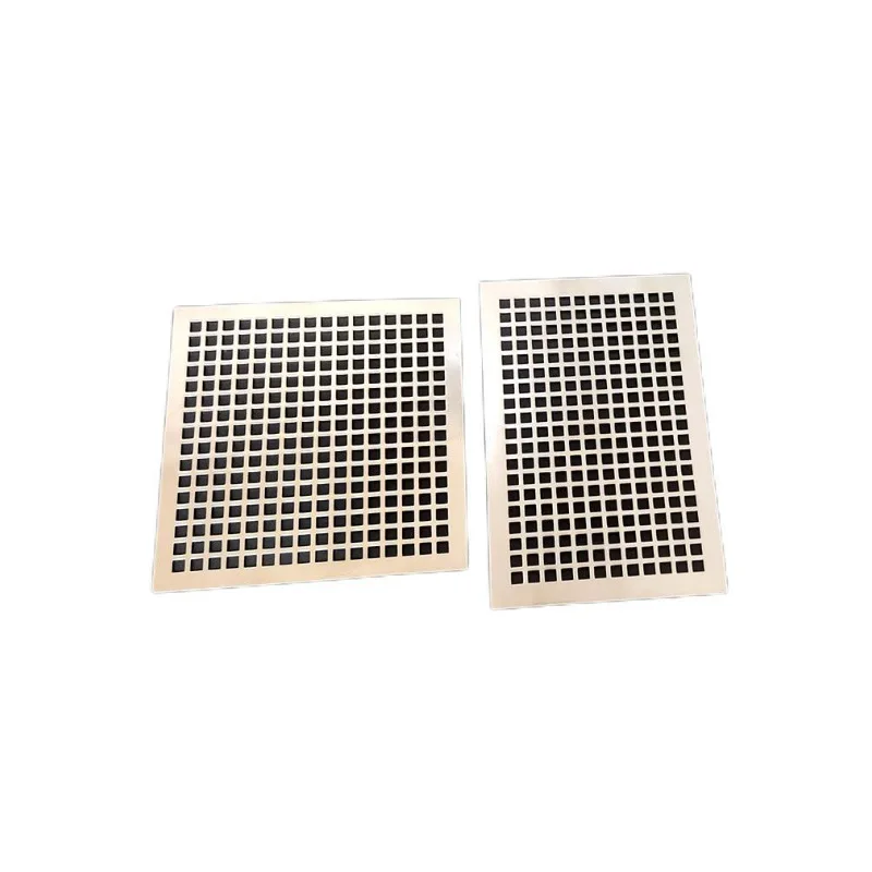 Rectangular 304 Stainless Steel Barbecue Mesh for Commercial Use, Integrated Perforated Thickened Grill Mesh for Home Use