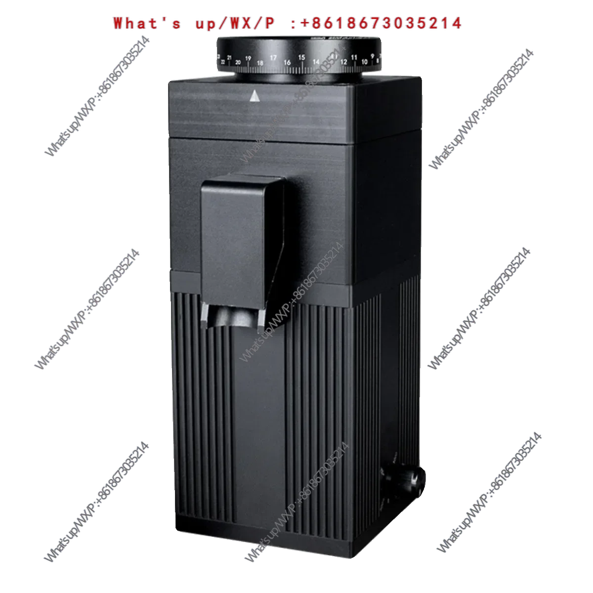 GC64 Electric Coffee Bean Grinder Adjustable Speed Flat Tooth Hand Punch