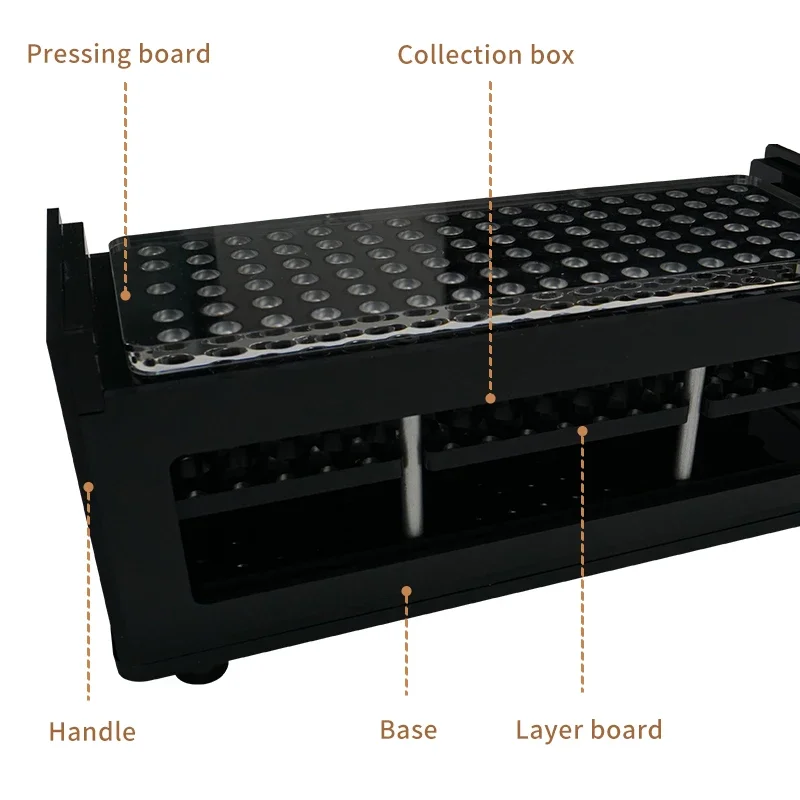 Manual Cone Closing Machine Dutch Crown Device For 100pcs/time Cone Packing Machine