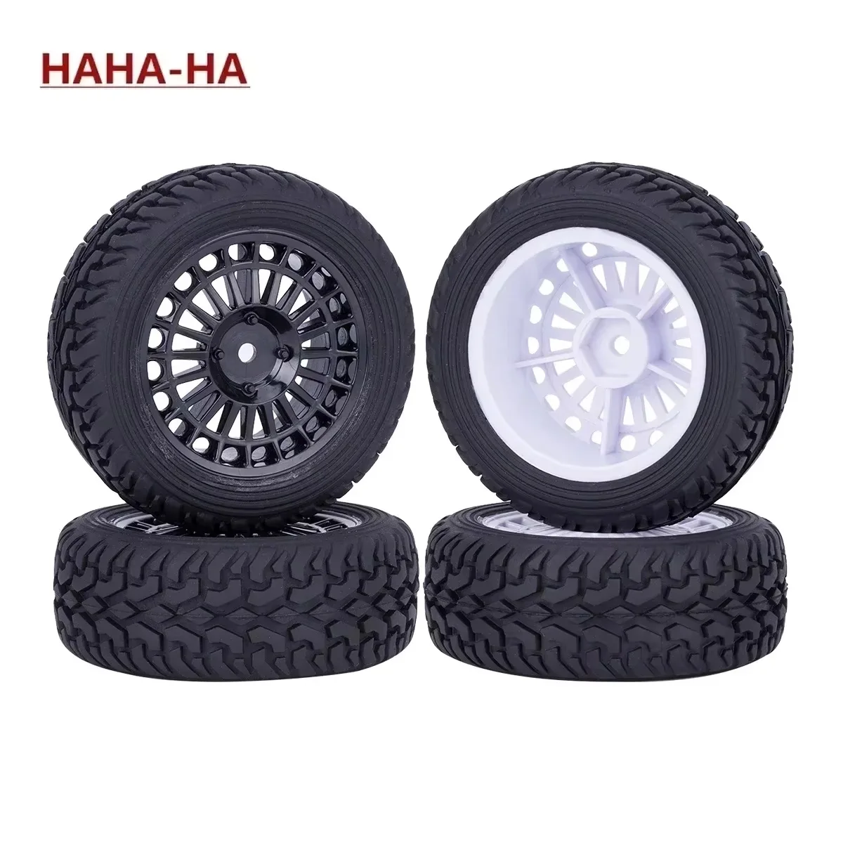 75*28mm Gummi-Kunststoff-Räder TT-02 Reifen für 1/10 1/14 1/16 RC Rallye-Rennwagen Tamiya Wltoys TT01 144001 94122 Upgrade-Teile