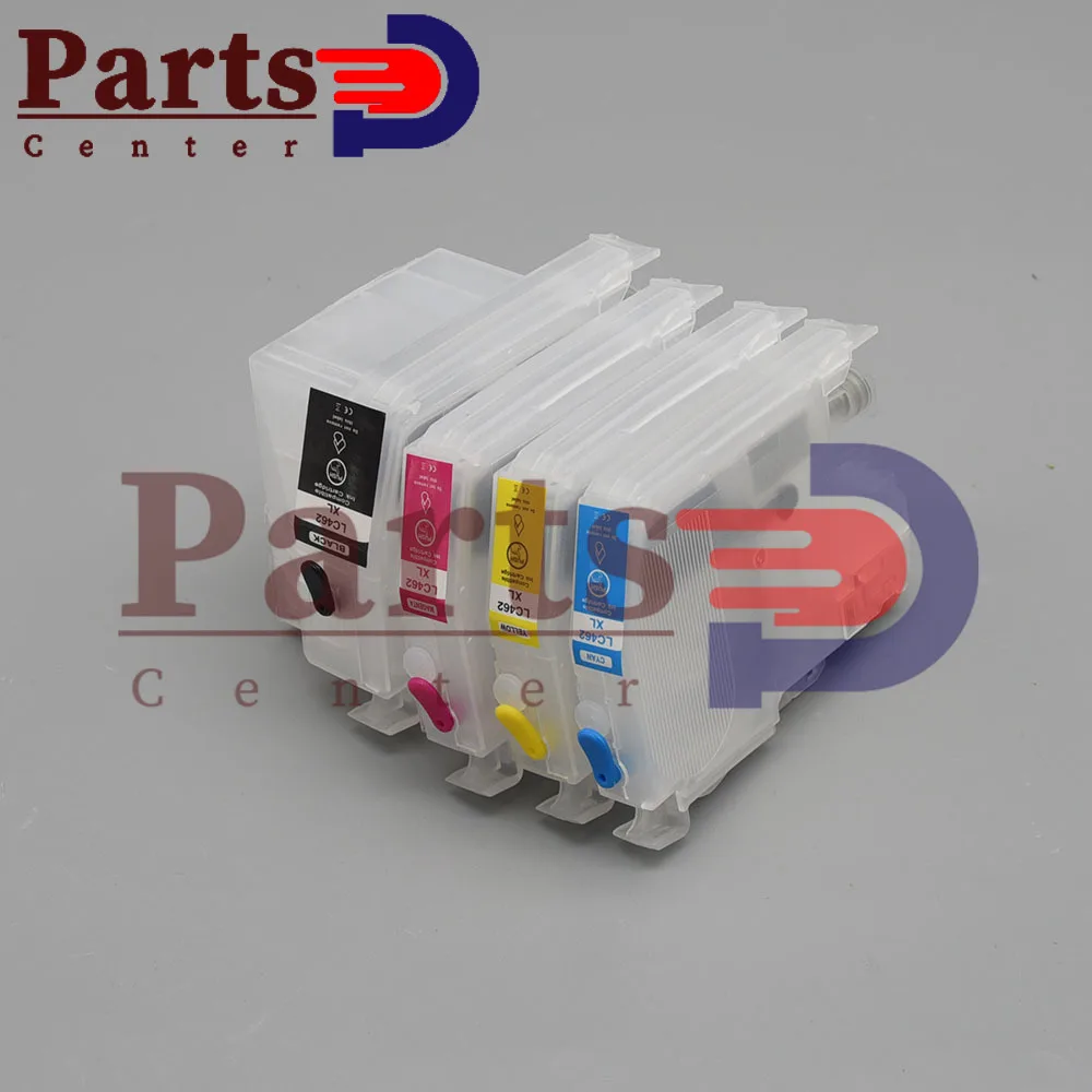 LC462 LC462XL Empty Refillable Ink Cartridge support for Brother MFC-J2340DW J2740DW J3540DW J3940DW Printers