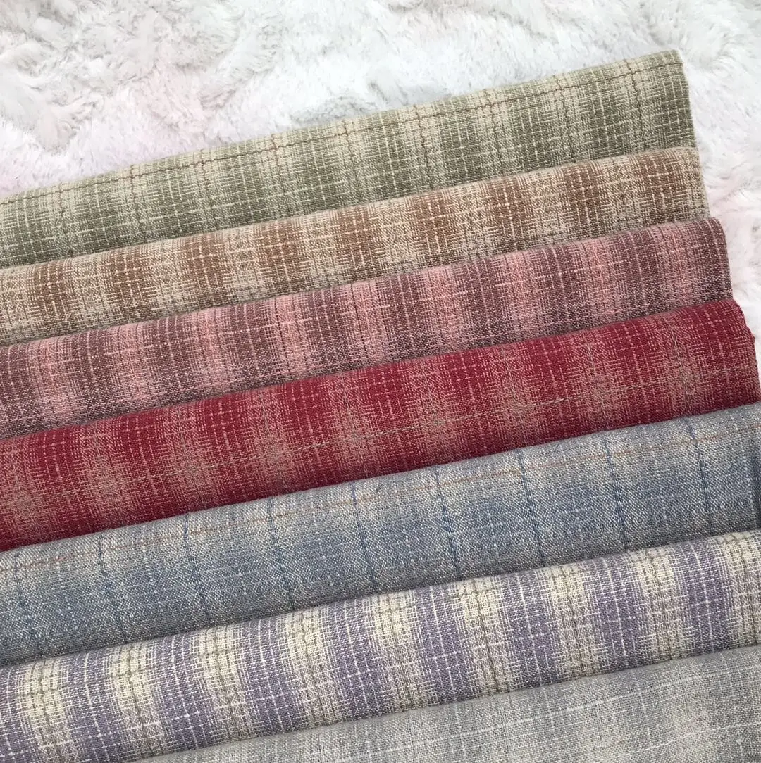 DIY Japan Little Cloth group Yarn-dyed fabric,for sewing Handmade Patchwork Quilting ,Grid stripe dot 50x70cm