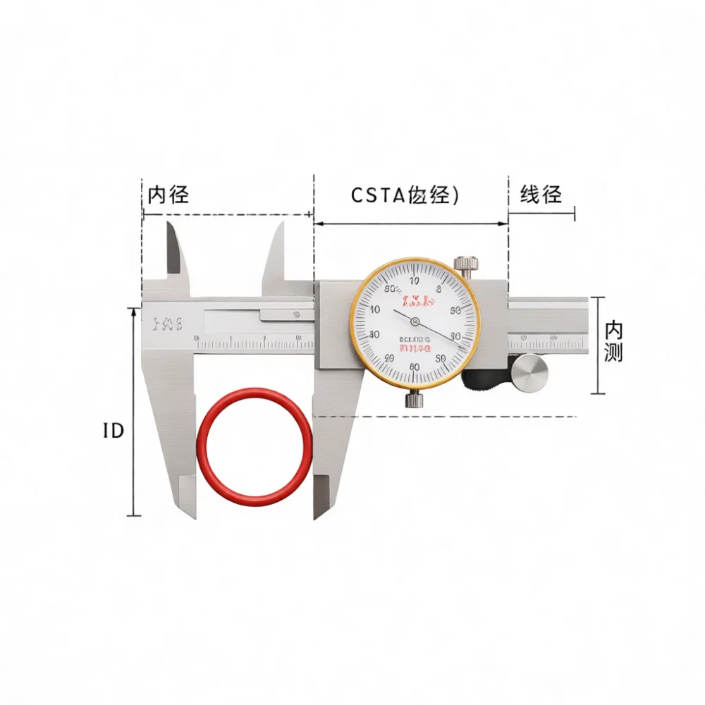 Flexible Silicone O Ring Seal Ring High Temperature Rubber Gasket For Industrial Pipe Valve Mechanical System Electrical Part