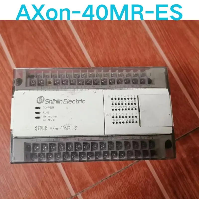 Second-hand tested OK  Shihlin   PLC AXon-40MR-ES