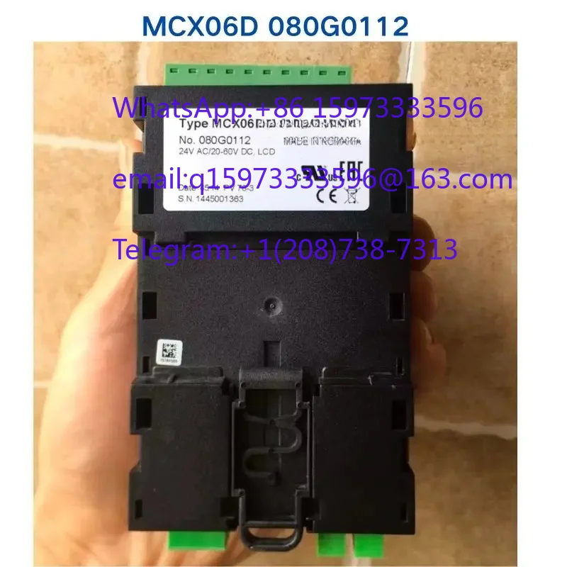 MCX06D 080G0112 PLC Controller with CANBUS Modbus RS485, 4AI+8DI+3AO+6DO Cold Storage Air Conditioner Control Accessory