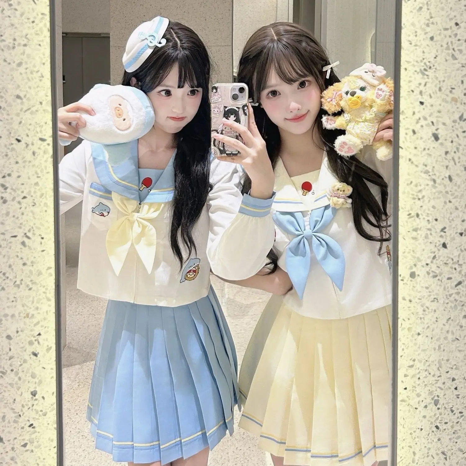 Conjunto de Uniforme Escolar Estilo Japonés, Uniforme de Batalla de León y Tiburón, Uniforme JK Dulce, Conjunto de Moda Premi...