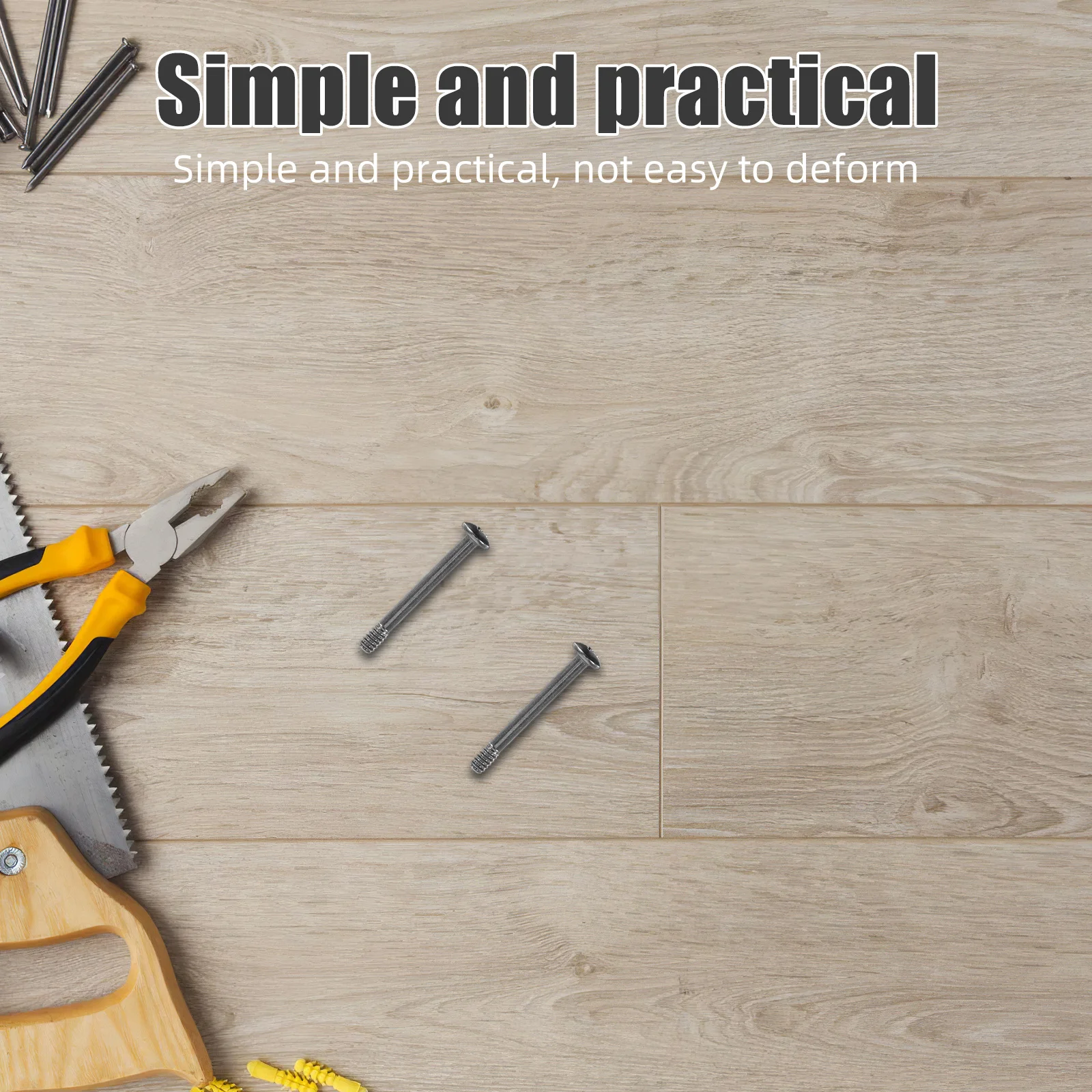 

10pcs Computer Case Fan Screws Durable Flat Head for PC Cooling System Water Radiator Mounting Kit Heat Sink Accessories