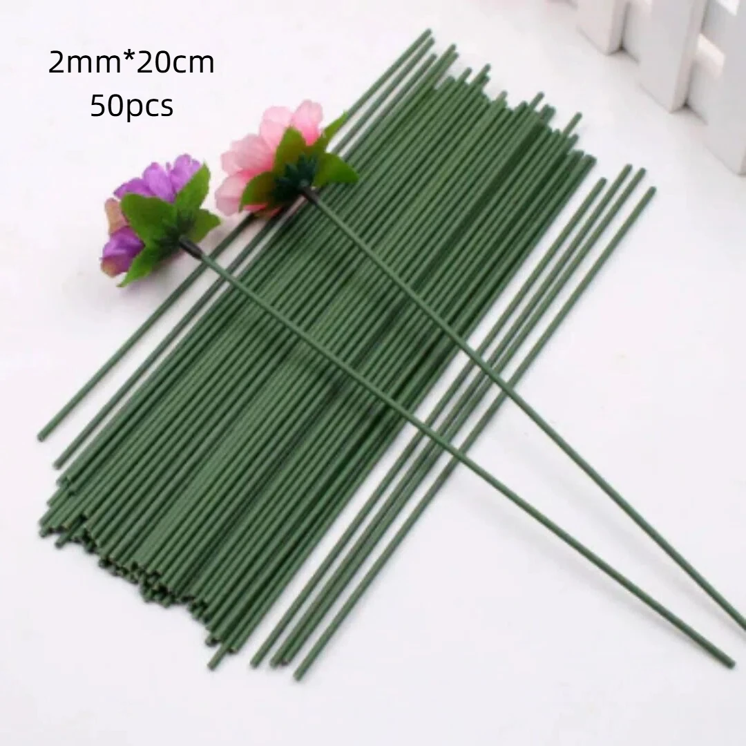 50 adet Çiçek Çubuğu Teli, Çiç - Wire Stem Florist incelemesi ve fiyatı
